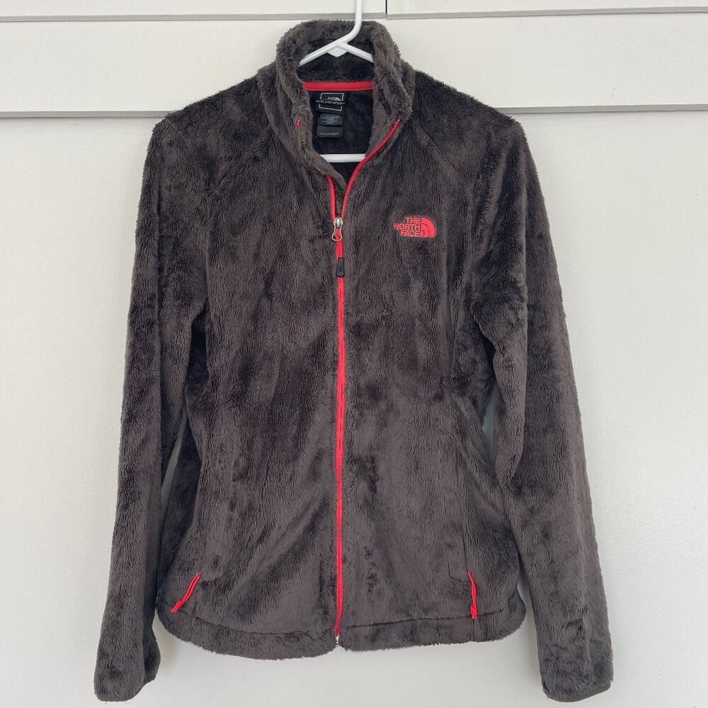 The North Face Osito Cozy Fleece Jacket in dark olive green
